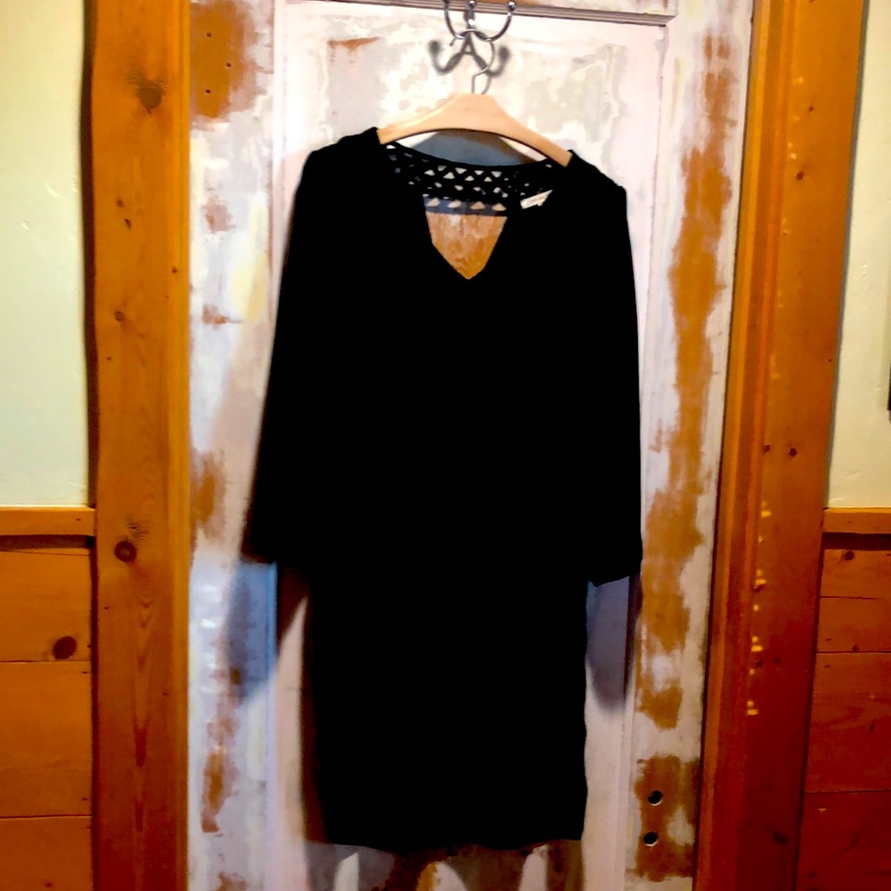 Skies Are Blue Black Dress